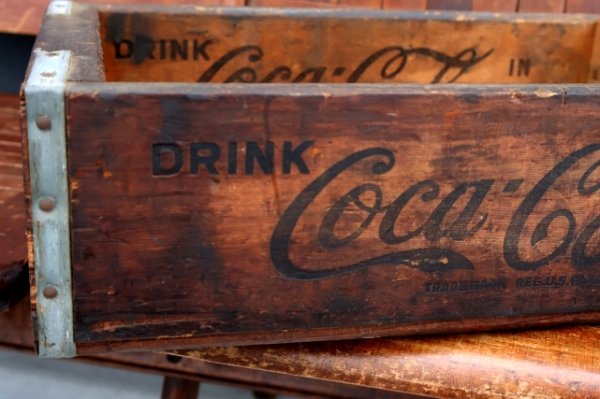 画像4: dp-260801-16 Coca-Cola / 1960's Wood Crate Box