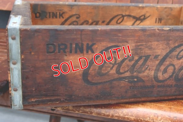 画像4: dp-260801-16 Coca-Cola / 1960's Wood Crate Box