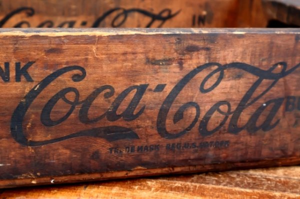 画像2: dp-260801-16 Coca-Cola / 1960's Wood Crate Box