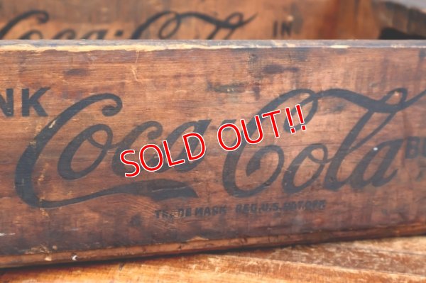画像2: dp-260801-16 Coca-Cola / 1960's Wood Crate Box