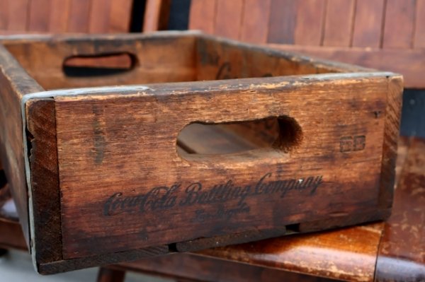 画像6: dp-260801-16 Coca-Cola / 1960's Wood Crate Box