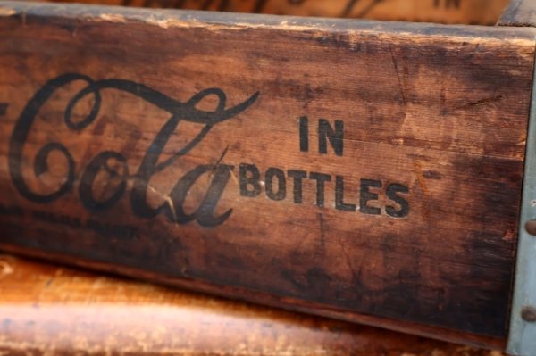 画像5: dp-260801-16 Coca-Cola / 1960's Wood Crate Box