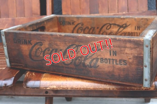 画像3: dp-260801-16 Coca-Cola / 1960's Wood Crate Box