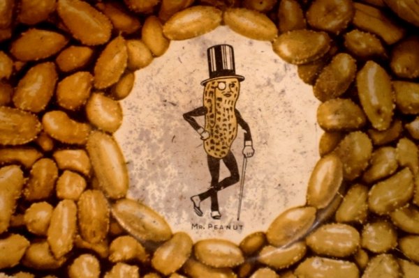 画像2: ct-210401-06 PLANTERS / MR.PEANUT 1950's-1960's Tin Tray 5pcs set