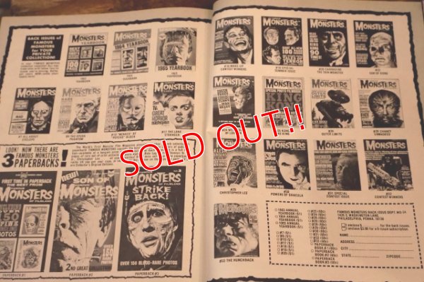 画像9: ct-260801-86 FAMOUS MONSTERS OF FILMLAND / August 1965 No.34