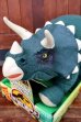 画像2: ct-260801-77 The Lost World: Jurassic Park / HASBRO (Kenner) 1990's Triceratops ACTION PLUSH (2)