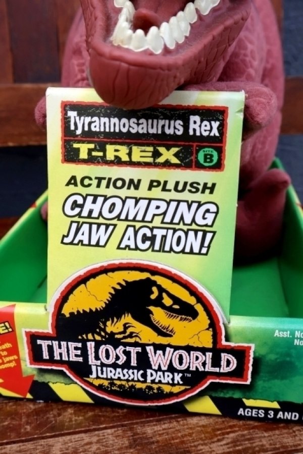 画像3: ct-260801-76 The Lost World: Jurassic Park / HASBRO (Kenner) 1990's T-REX ACTION PLUSH