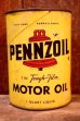 画像1: dp-260417-08 PENNZOIL 1950's-1960's ONE U.S. QUART MOTOR OIL CAN (1)