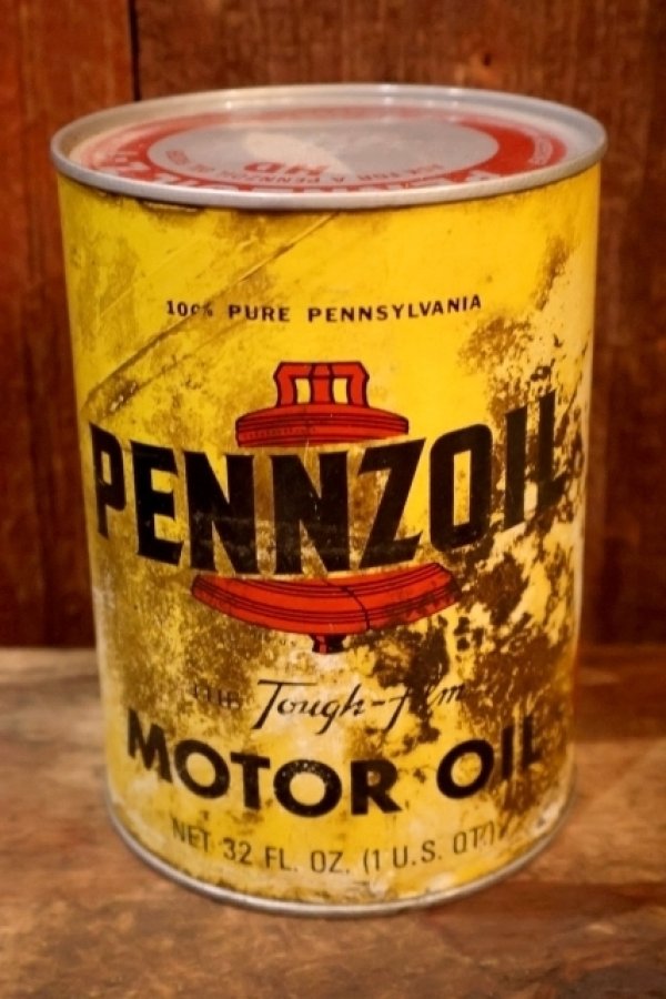 画像5: dp-260417-08 PENNZOIL 1950's-1960's ONE U.S. QUART MOTOR OIL CAN
