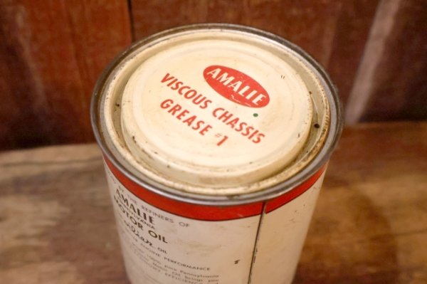 画像6: dp-250618-28 AMALIE 1950's VISCOUS CHASSIS GREASE CAN