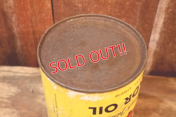 画像11: dp-260417-08 PENNZOIL 1950's-1960's ONE U.S. QUART MOTOR OIL CAN