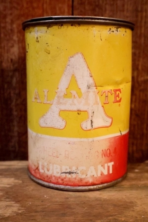 画像1: dp-250618-28 ALEMITE 1950's WHEEL BEARING LUBRICANT CAN