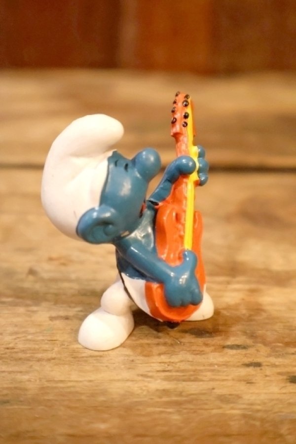 画像3: ct-241008-68 Smurf / PVC Figure "Rockn' Roll" #20023