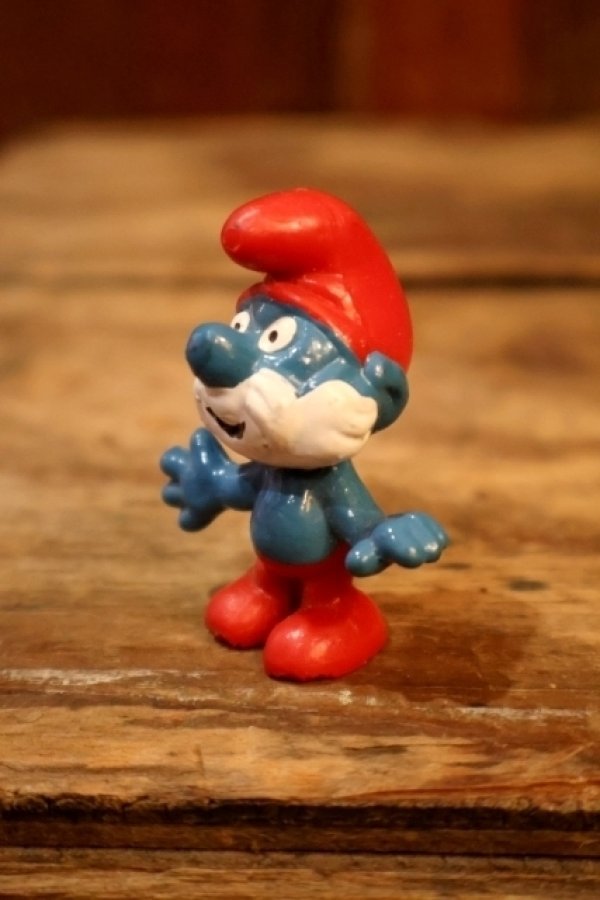 画像2: ct-241008-68 Smurf / PVC Figure "Papa Smurf" #20001