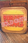 dp-260901-01 BURGER KING / 1970's STORE DISPLAY SIGN