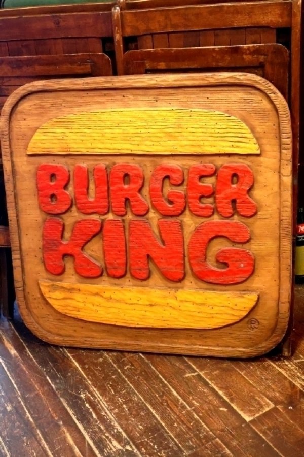画像1: dp-260901-01 BURGER KING / 1970's STORE DISPLAY SIGN