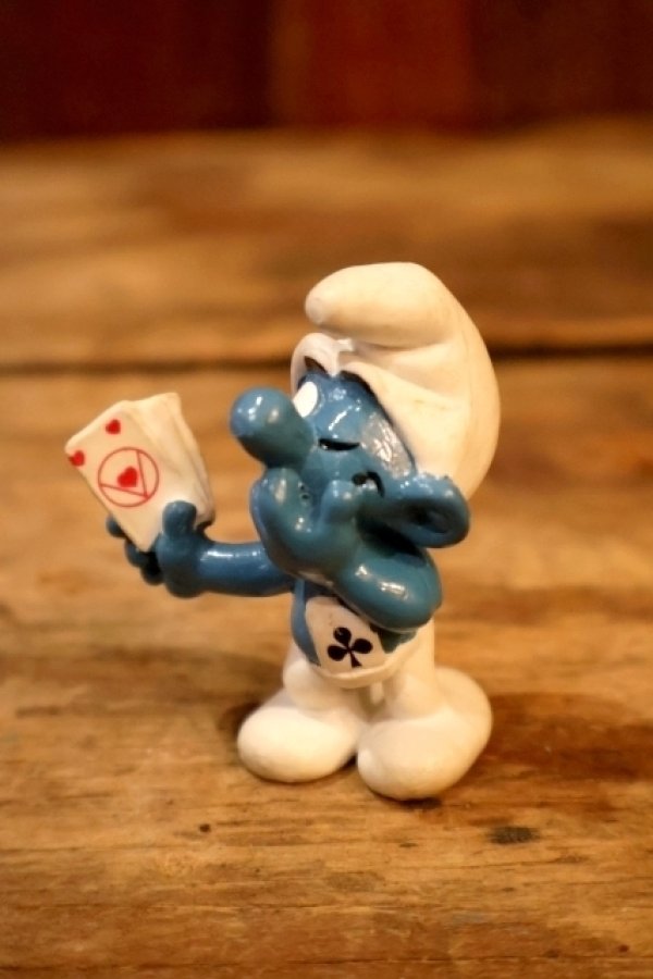 画像1: ct-241008-68 Smurf / PVC Figure "Card" #20056