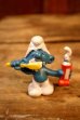 画像1: ct-241008-68 Smurf / PVC Figure "Toothbrush" #20064 (1)