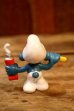 画像4: ct-241008-68 Smurf / PVC Figure "Toothbrush" #20064 (4)