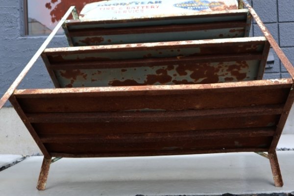 画像18: dp-260901-02 【※店頭ピックのみ】GOODYEAR TIRE & BATTERY SERVICE 1950's-1960's METAL SHELF RACK