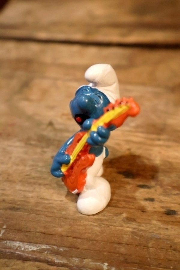 画像2: ct-241008-68 Smurf / PVC Figure "Rockn' Roll" #20023