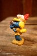 画像2: ct-241008-68 Smurfette / PVC Figure "Indian" #20167 (2)