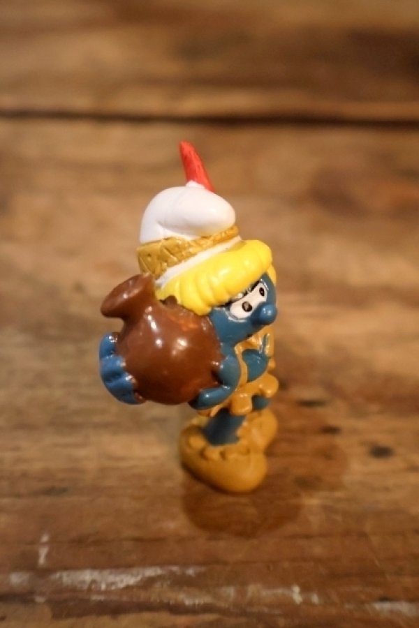 画像3: ct-241008-68 Smurfette / PVC Figure "Indian" #20167