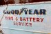 画像3: dp-260901-02 【※店頭ピックのみ】GOODYEAR TIRE & BATTERY SERVICE 1950's-1960's METAL SHELF RACK (3)