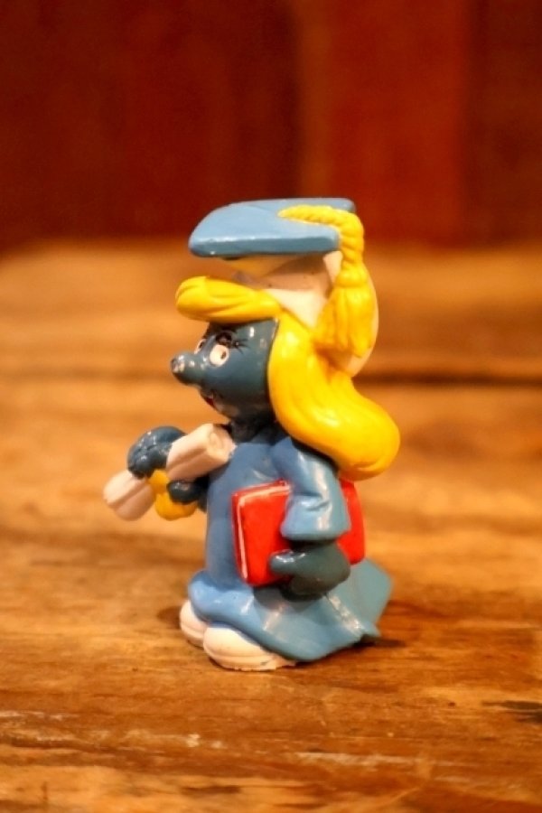 画像2: ct-241008-68 Smurfette / PVC Figure "Graduation" #20151
