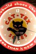 画像2: dp-260520-03 CAT-TEX 1940's-1950's Light-Up Wall Clock (2)
