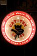 画像1: dp-260520-03 CAT-TEX 1940's-1950's Light-Up Wall Clock (1)