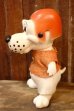 画像6: ct-260801-05 ROY DES OF FLA 1971 Dog Coin Bank (Football)※片耳欠品 (6)