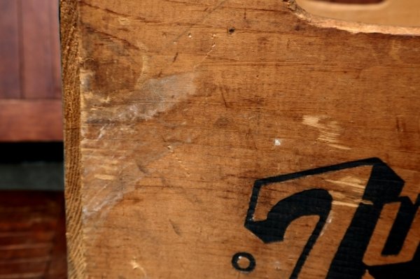 画像10: dp-260801-17 SEVEN UP 7 Up / 1970's Wood Crate Box