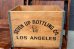 画像1: dp-260801-17 SEVEN UP 7 Up / 1970's Wood Crate Box (1)