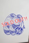 dp-260801-14 GENERAL ELECTRIC 1950's-1960's AUTOMOBILE LAMPS METAL RACK