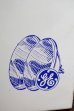 画像1: dp-260801-14 GENERAL ELECTRIC 1950's-1960's AUTOMOBILE LAMPS METAL RACK (1)