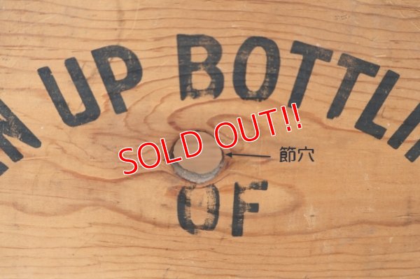 画像2: dp-260801-17 SEVEN UP 7 Up / 1970's Wood Crate Box