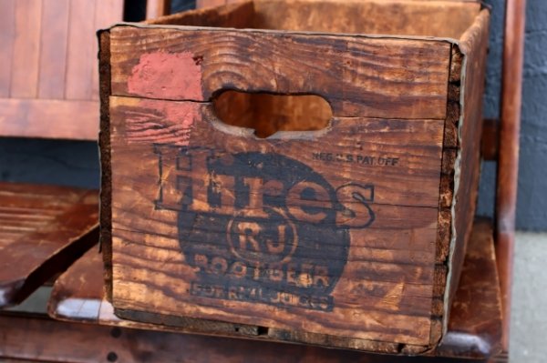 画像6: dp-260801-21 Hires ROOT BEER / 1950's-1960's Wood Crate Box