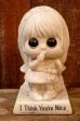 画像1: ct-220901-15 R & W BERRIES 1970's Message Doll  "I Think You're Nice" (1)