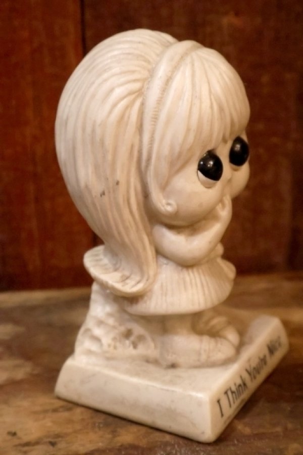 画像3: ct-220901-15 R & W BERRIES 1970's Message Doll  "I Think You're Nice"