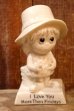 画像1: ct-220901-15 R & W BERRIES 1970's Message Doll "I Love You More Than Fridays" (1)