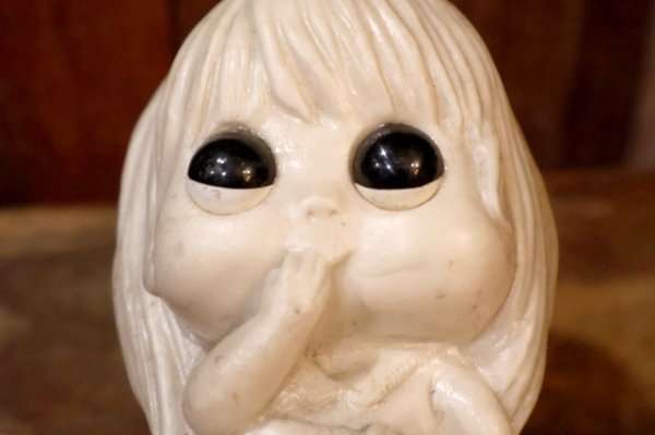 画像2: ct-220901-15 R & W BERRIES 1970's Message Doll  "I Think You're Nice"