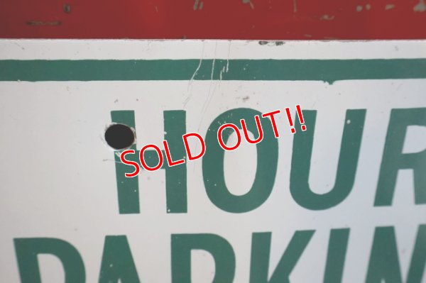 画像2: dp-260801-23 1970's〜Road Sign "2 HOUR PARKING・NO PARKING" 