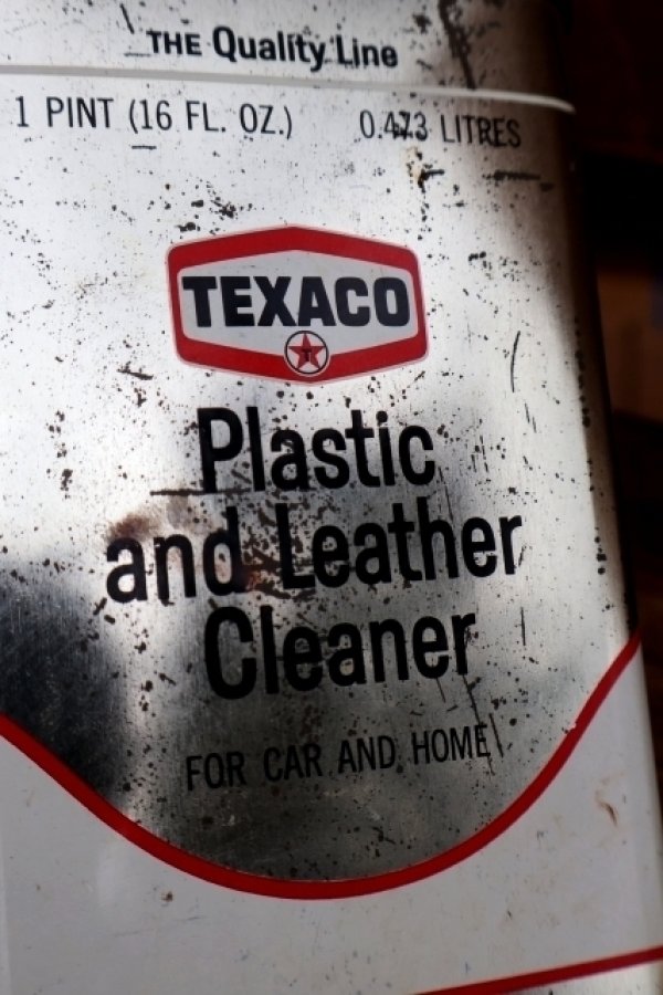 画像2: dp-260901-79 TEXACO 1960's Plastic and Leather Cleaner 1 PINT CAN