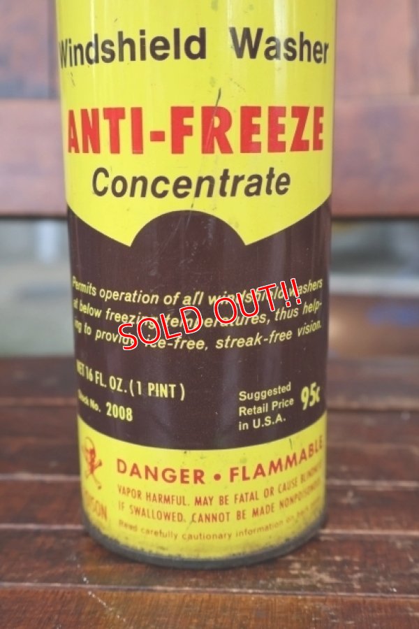 画像2: dp-260901-54 Anco 1960'S Windshield Washer ANTI-FREEZE Concentrate Can