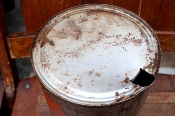 画像8: dp-260901-46 Mobiloil 1950's-1960's 5 U.S. QUARTS CAN
