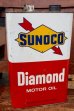 画像4: dp-260901-64 SUNOCO 1960's-1970's Diamond MOTOR OIL TEN QUARTS CAN (4)
