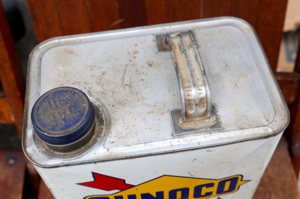 画像8: dp-260901-64 SUNOCO 1960's-1970's Diamond MOTOR OIL TEN QUARTS CAN