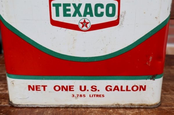 画像3: dp-260902-03 TEXACO 1960's CAPELLA OIL ONE U.S. GALLON CAN