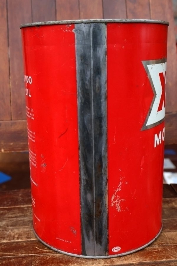 画像7: dp-260901-50 SHELL 1960's X-100 MOTOR OIL 5 U.S. QUARTS CAN